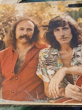 David Crosby / Graham Nash Wind On The Water Vinyl Album 1975 ABC Records